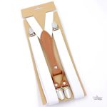 Bretelles pour homme - modèle Tennessee en couleur unique