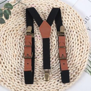 Bretelles homme style Texas en tissu robuste