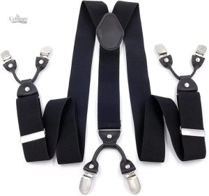 Bretelles pour homme, modèle Washington, accessoire tendance