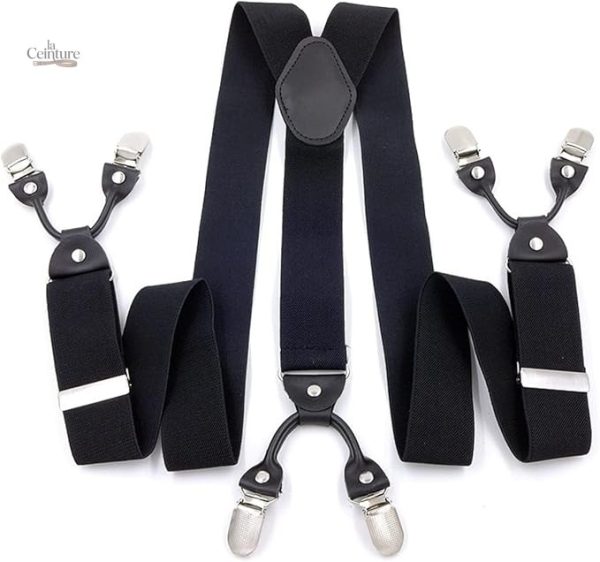 Bretelles pour homme, modèle Washington, accessoire tendance