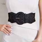 Accessoire femme : ceinture à strass Bytom