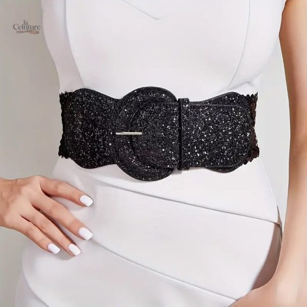 Accessoire femme : ceinture à strass Bytom