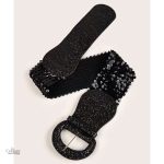 Élégante ceinture à strass pour un style féminin