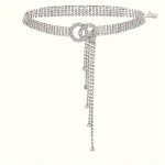 Ceinture à strass Huelva pour femme