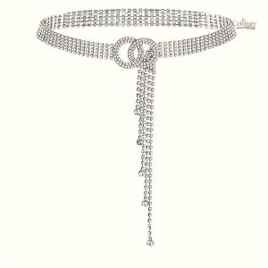 Ceinture à strass Huelva pour femme