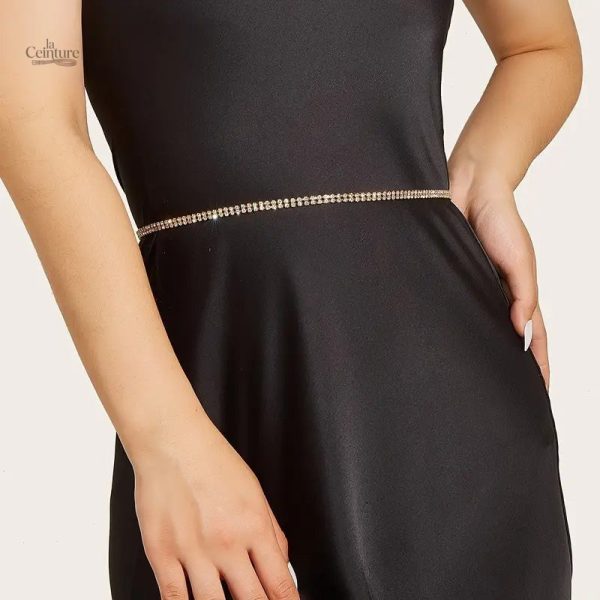 Ceinture à strass Laguna pour femme