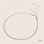 Ceinture Laguna ornée de strass pour look élégant