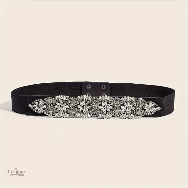 Ceinture femme avec strass pour combinaison