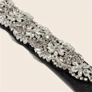 Ceinture à strass Lérida, ajout chic pour votre look