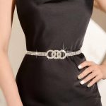Ceinture à strass Marbella pour femme