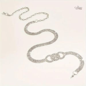 Ceinture femme avec strass pour combinaison
