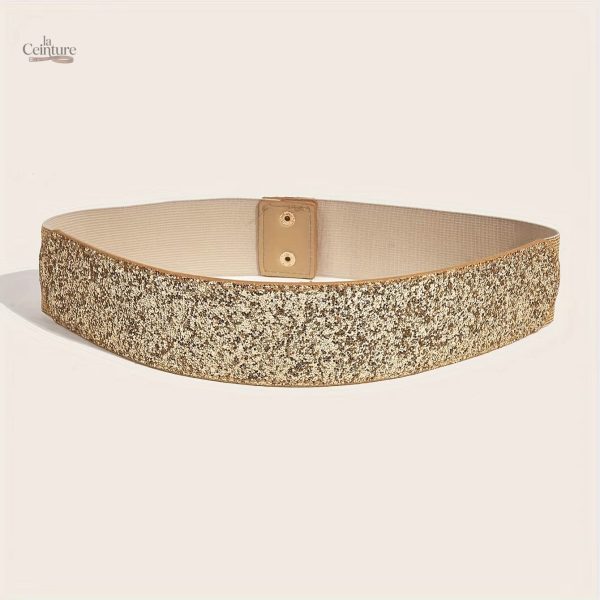 Ceinture à strass Pérouse pour femme