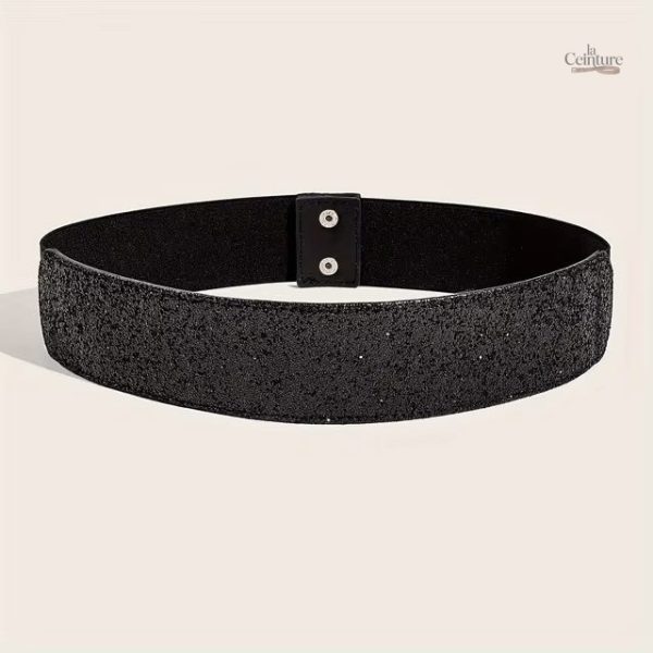 Accessoire de mode : ceinture à strass élégante