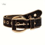 Ceinture élégante à strass pour femme