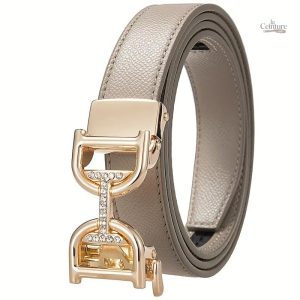 Accessoire mode : ceinture automatique féminine