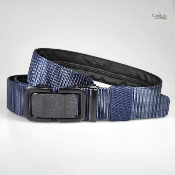 Ceinture homme avec fonction cache billet intégrée