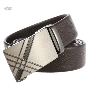 Ceinture élégante pour homme avec cache billet intégré