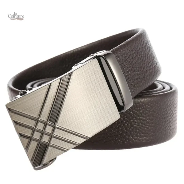 Ceinture élégante pour homme avec cache billet intégré