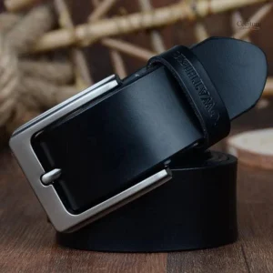 Ceinture Casual en Cuir pour Homme