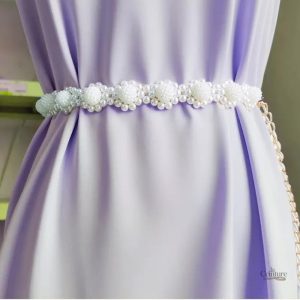 Ceinture femme élégante en chaîne pour combinaison