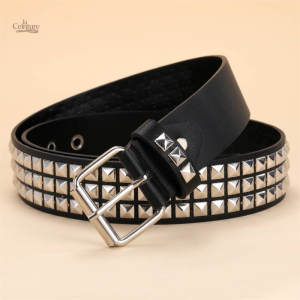 Gilbert, ceinture chic cloutée pour femme