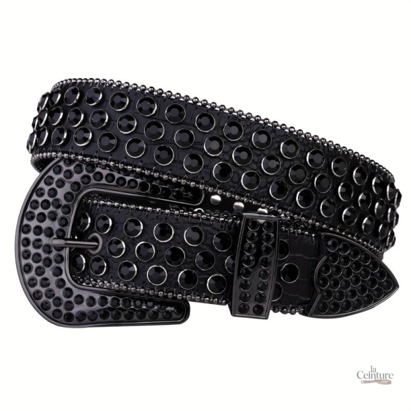 Ceinture cloutée pour homme, style Pasadena