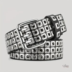 Ceinture cloutée pour homme style Peoria