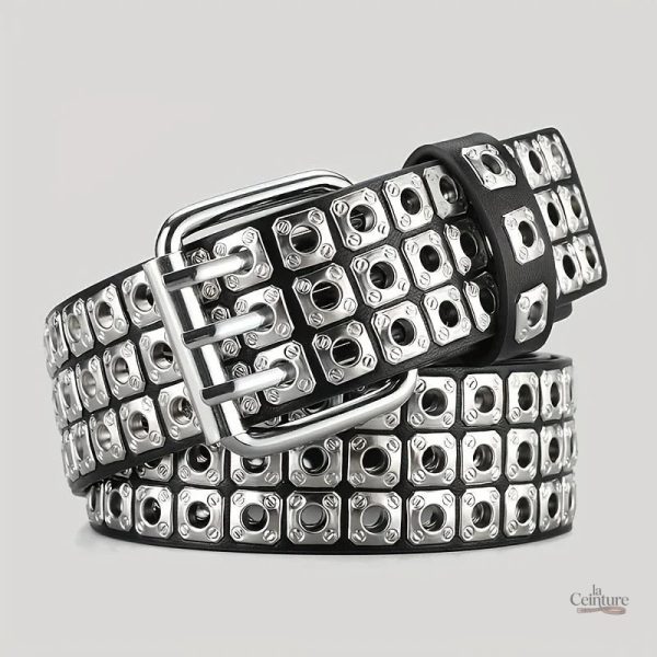 Ceinture cloutée pour homme style Peoria