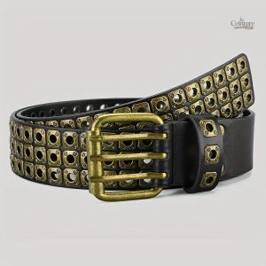 Ceinture Peoria avec clous pour homme