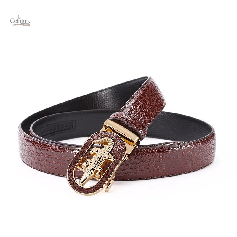 Ceinture Crocodile Homme