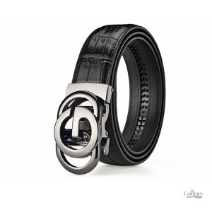 Accessoire élégant pour homme en crocodile