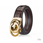 Ceinture homme design crocodile