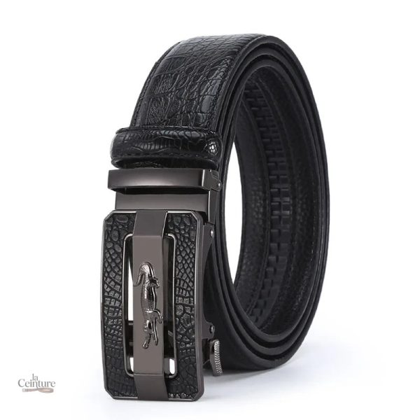 Ceinture crocodile masculine pour style chic