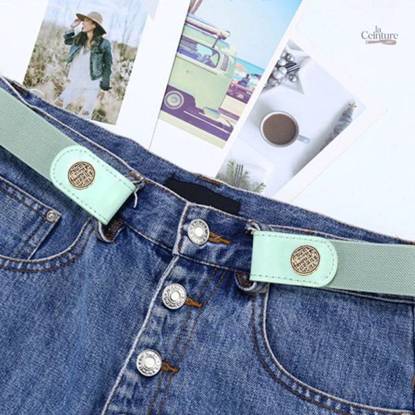 Éléonore ceinture femme, design sans boucle élégant