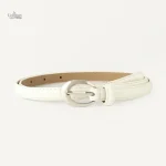 Ceinture en Cuir Hermine pour Femme élégante