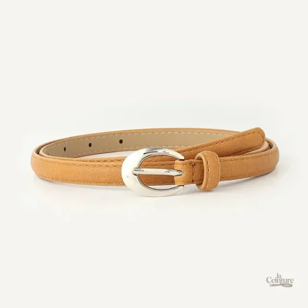 Accessoire mode femme : Ceinture Hermine en cuir