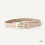 Ceinture femme fine en cuir de qualité