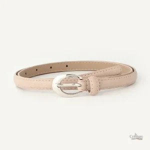 Ceinture femme fine en cuir de qualité