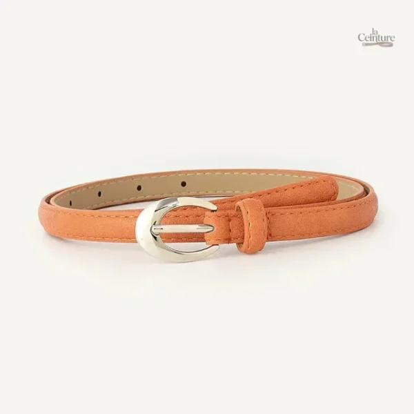 Hermine : Ceinture cuir femme au design moderne