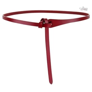 Ceinture en cuir fine pour femme - Mathilde