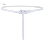 Mathilde : ceinture cuir pour femme, style intemporel