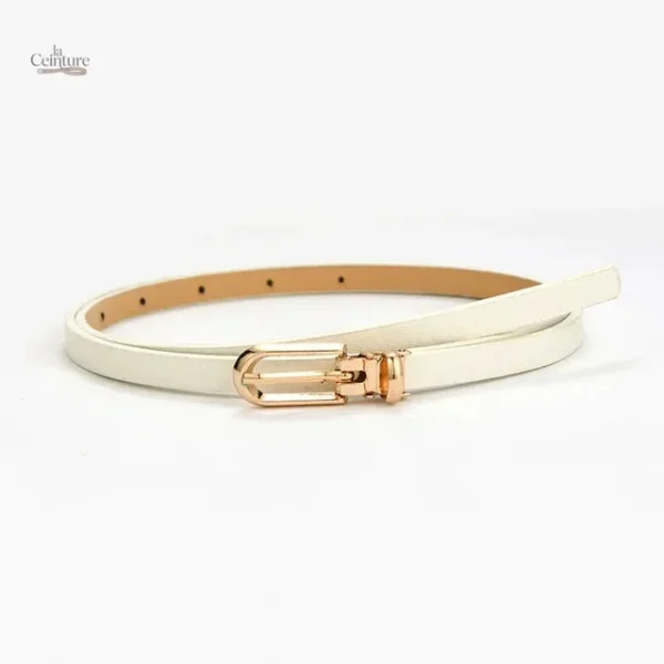 Ceinture Cuir Fine Femme - Odette