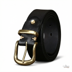 Ceinture en cuir véritable pour homme