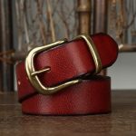 Ceinture cuir élégante pour homme