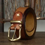 Accessoire mode homme : ceinture cuir