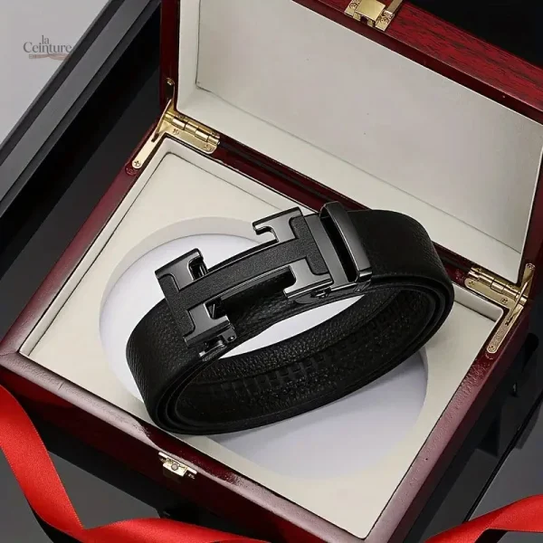 Ceinture en cuir élégante pour homme, Florida