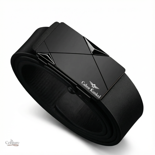 Design classique ceinture en cuir