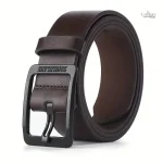 Ceinture en cuir pour hommes, design intemporel