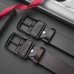 Ceinture cuir Wichita, confort et style réunis