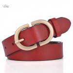 Ceinture tendance en cuir pour femme